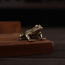 Vintage Solid Brass Frog