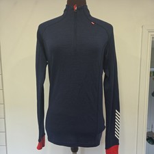 Helly Hansen Blue Merino Wool