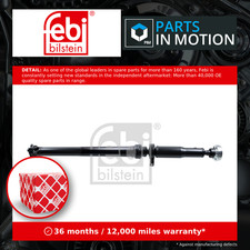 Propshaft, axle drive fits