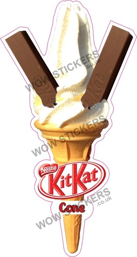Ice cream van sticker - , kat