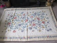 Hand embroidered Needlework Kashmir Crewel Work Wall Hanging/Rug 6' x 4'