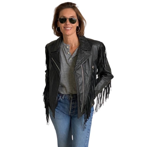 Size small vintage leather - vintage,