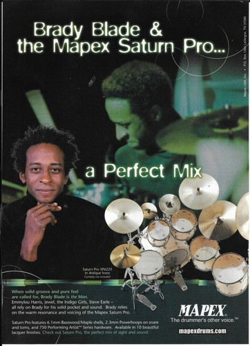 Mapex drums brady - mapex,