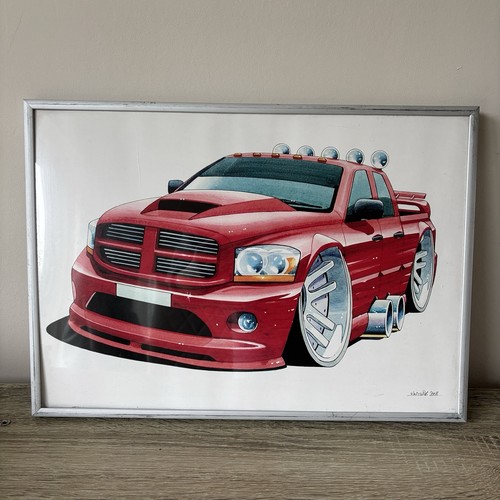 Y2k cartoon print dodge - y2k,