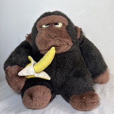 Vintage gorilla soft plush toy - vintage,