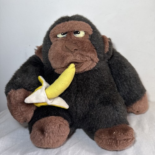 Vintage gorilla soft plush - plush, toy
