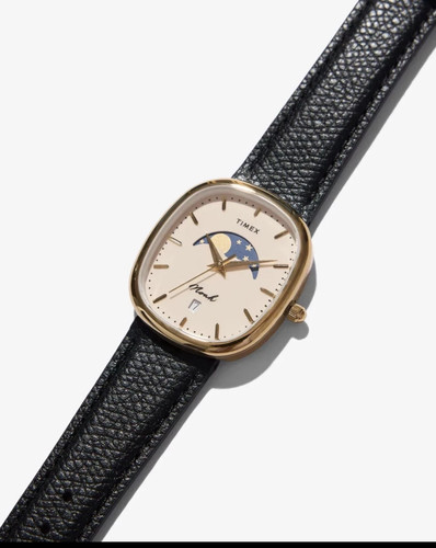 New noah timex oval - oval, moon