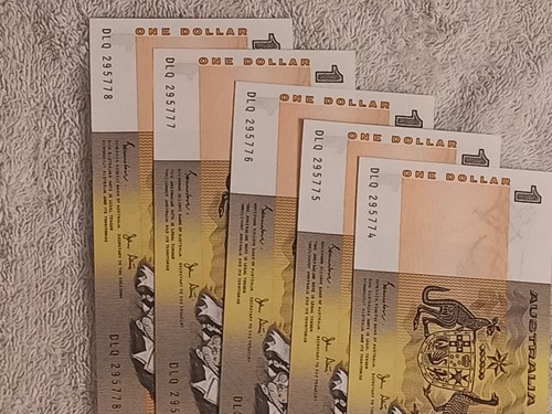 Australian banknotes unc - banknotes,