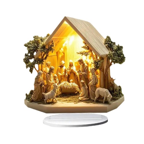 Christmas nativity scene - christmas,