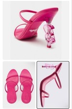 Zara Barbie Heeled Leather