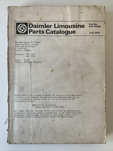 Daimler ds420 limousine - limousine, 1978