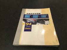 1994 Crypton Tune-up Data Book service manual & motor repair manual vintage