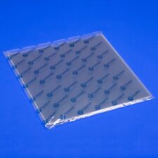 7" and 12" PVC 140 Micron Record Sleeves Vinyl Covers Glass Clear Thumb Cut