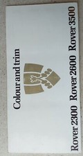 Rover 2300 2600 3500 Colour