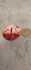Red Poppy Memorial Day Badge