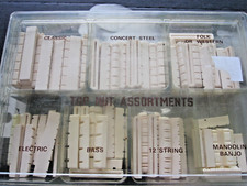 Top Nut Assortments for  Classic Electric Bass 12 Strng guitars, mandolin, banjo