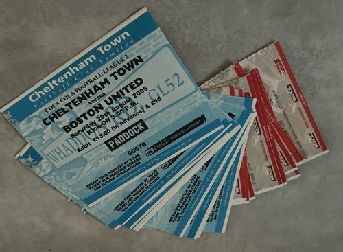Cheltenham town match tickets - town,