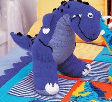 0097 Knitting Trex Dinosaur