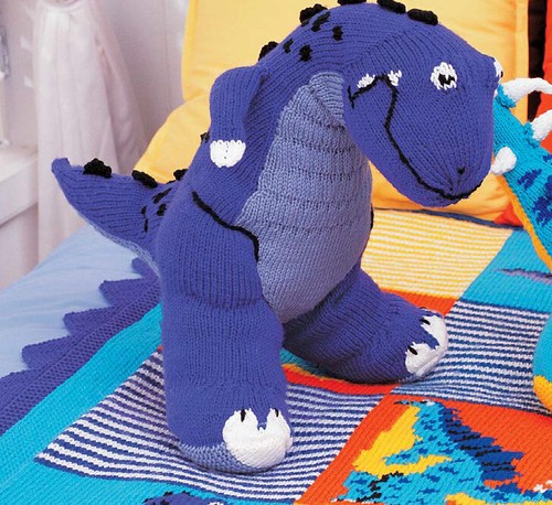 0097 knitting trex dinosaur - 0097,