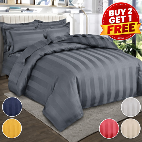 Egyptian stripe duvet - egyptian, quilt