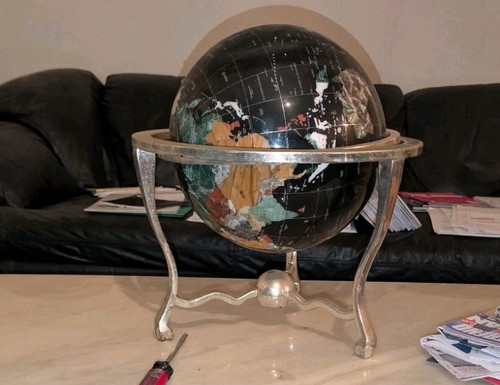 Black silver decorative - &,