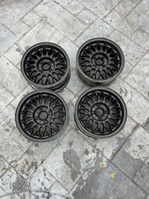 BBS RZ305 14" ALLOY WHEELS RIMS 4x100 14x6.5 ET30 BMW E30 VW Mk1 Mk2 Golf GTI