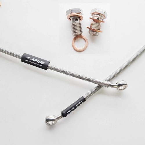 Apico brake hose front - brake,