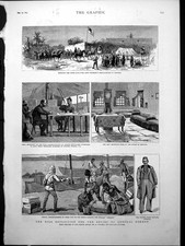 Old Nile Expedition General Gordon Union Jack Letters Reception Room