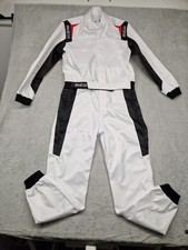 Go Kart White Racing Suit