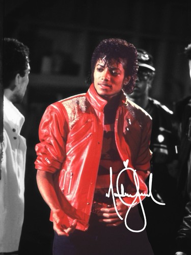 Michael jackson signed - jackson,