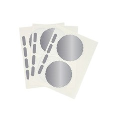 Pack of 72 Silver Foil Company