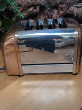 Dualit 4 Slice Toaster Copper