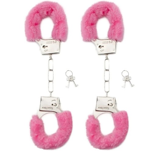 Pink fluffy toy - 2x,