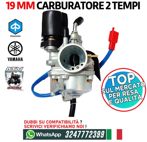 Carburetor air 19mm 90cc - air, 70