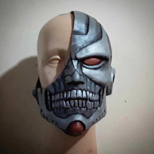 Cyborg superman mask comics - superman,