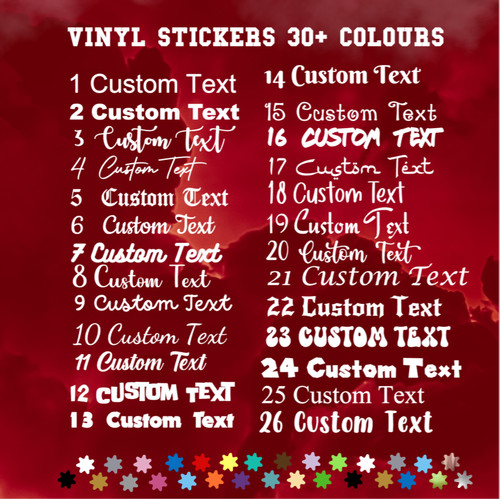 Personalised name vinyl - personalised,
