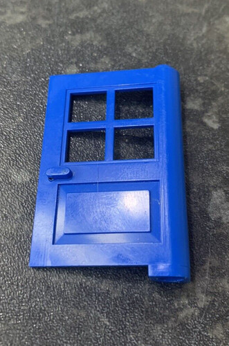 Vintage lego blue door - vintage,