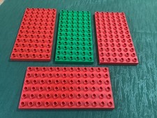 LEGO DUPLO BASE PLATES X 4