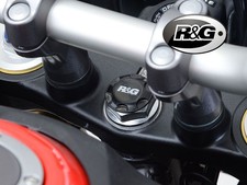 BLACK UPPER STEERING CAP R&G