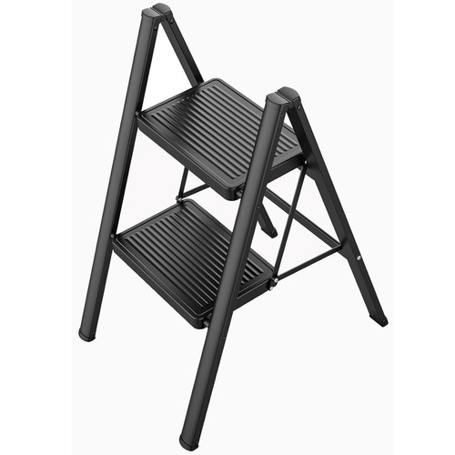 Step ladder black folding - ladder,