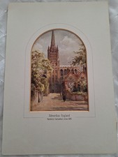 Print entitled "Edwardian