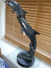 Dolphins Bronze Sculptures