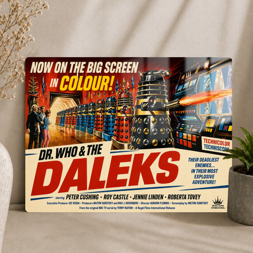 Daleks who retro metal - who,