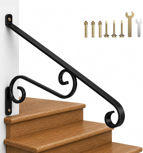 Outdoor stair handrails 2 - outdoor, 1-2