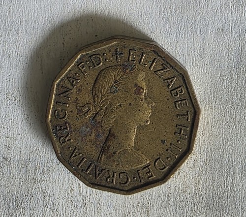 1966 three pence - 1966,