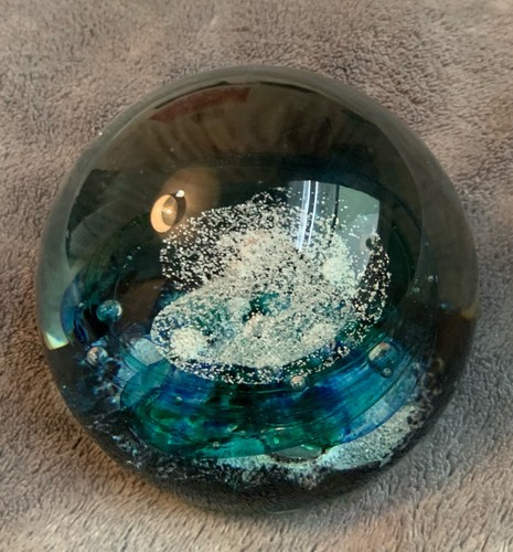 Selkirk glass blue - blue,, swirl
