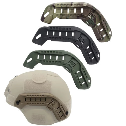 Tactical helmet side - helmet, rail