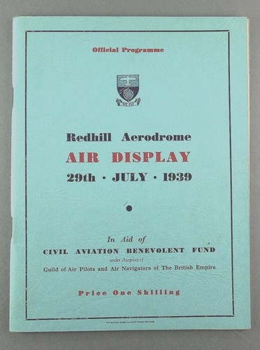 Redhill aerodrome air - aerodrome,