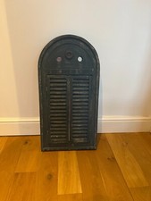 Garden Distressed Style Mirror with Shutters - Wall Mounted Indoor/Outdoor