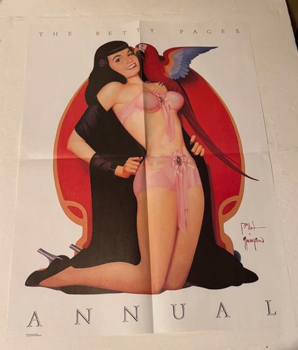 Betty page annual promo poster - page,